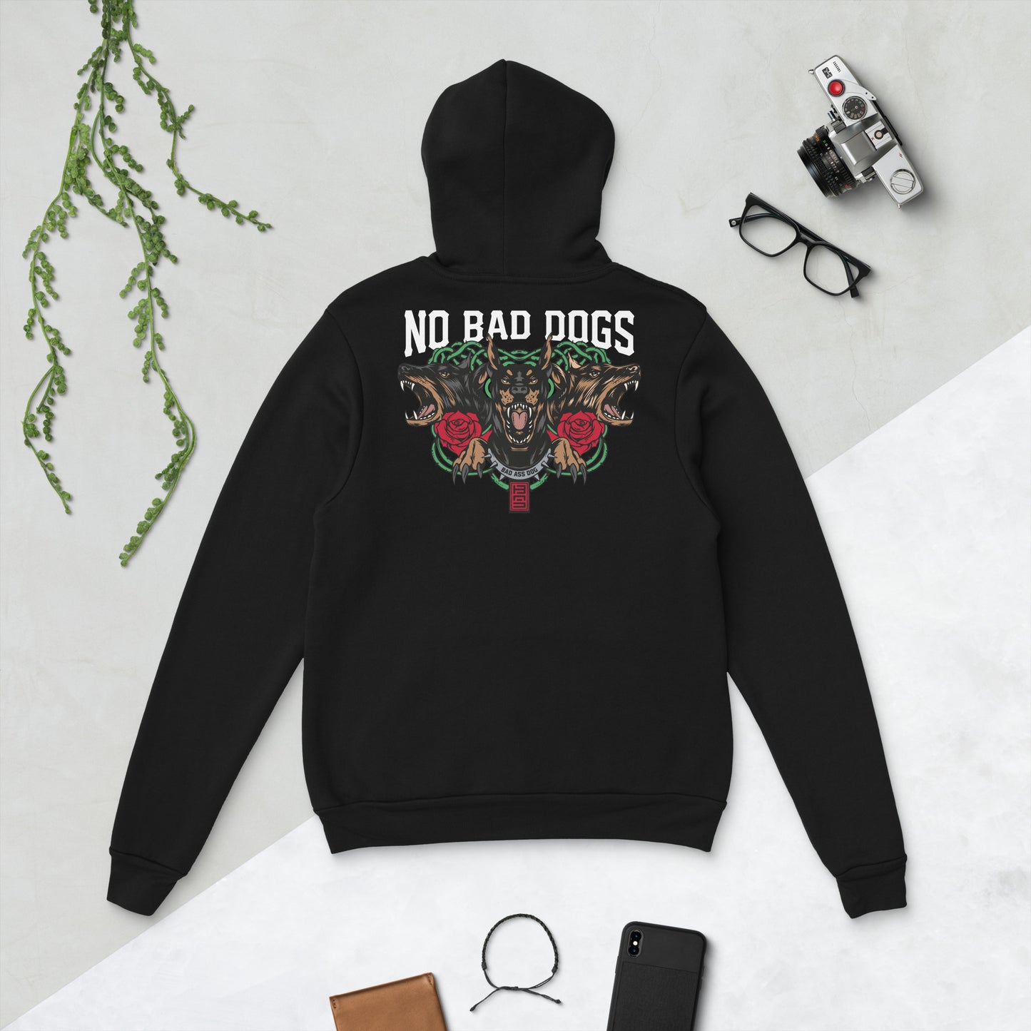 NO BAD DOGS Unisex hoodie